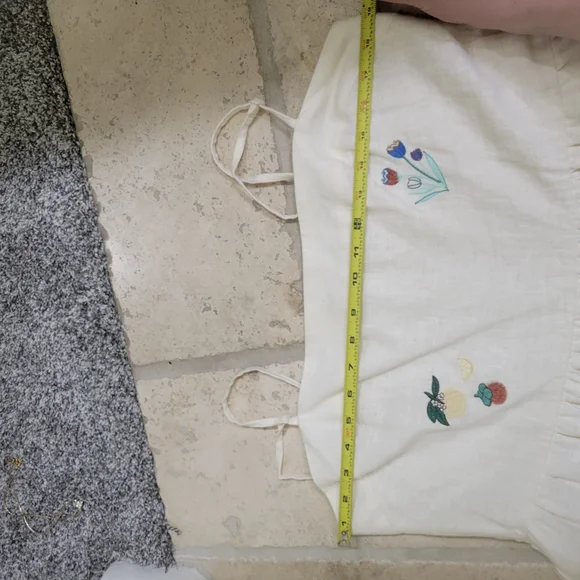 Embroidered Cream Sundress - Picture 16 of 16